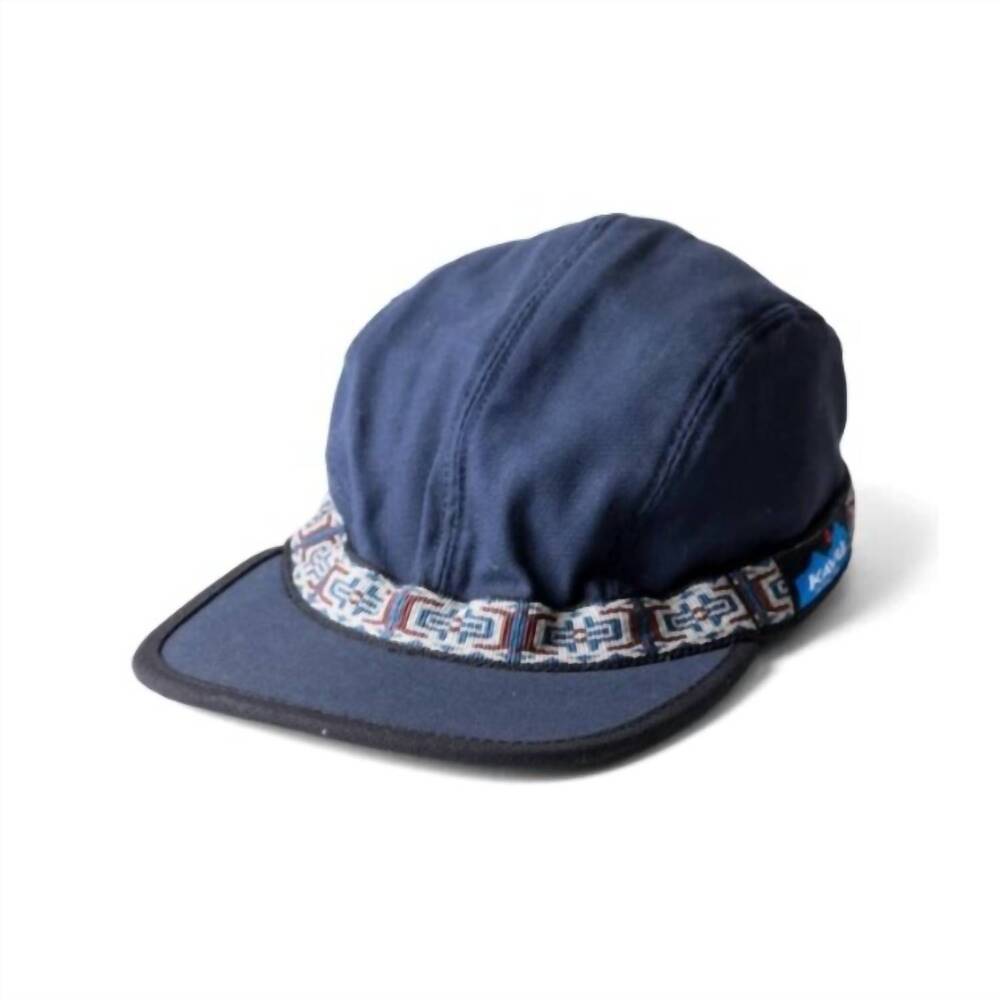 NEW KAVU unisex organic strap cap in midnight navy